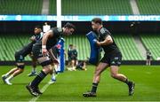 31 March 2023; James Ryan and Josh van der Flier during a Leinster Rugby captain's run at the Aviva Stadium in Dublin. Photo by Harry Murphy/Sportsfile