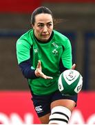 31 March 2023; Nichola Fryday during the Ireland Women's Rugby captain's run at Musgrave Park in Cork. Photo by Eóin Noonan/Sportsfile