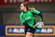 31 March 2023; Emma Swords during the Ireland Women's Rugby captain's run at Musgrave Park in Cork. Photo by Eóin Noonan/Sportsfile