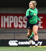 31 March 2023; Aoife Dalton during the Ireland Women's Rugby captain's run at Musgrave Park in Cork. Photo by Eóin Noonan/Sportsfile