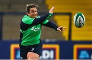 31 March 2023; Kathryn Buggy during the Ireland Women's Rugby captain's run at Musgrave Park in Cork. Photo by Eóin Noonan/Sportsfile