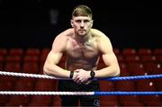 31 March 2023; Jason Quigley after his weigh in at the National Stadium in Dublin, ahead of his Super Middleweight bout against Gabor Gorbics on Saturday night, April 1st, at National Stadium in Dublin. Photo by David Fitzgerald/Sportsfile