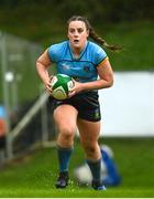 31 March 2023; Emma Kelly of UCD during the Annual Women's Rugby Colours match between University College Dublin and University College Dublin at UCD Bowl in Belfield, Dublin. Photo by Harry Murphy/Sportsfile