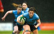 31 March 2023; Evelyn Donnelly of UCD during the Annual Women's Rugby Colours match between University College Dublin and University College Dublin at UCD Bowl in Belfield, Dublin. Photo by Harry Murphy/Sportsfile