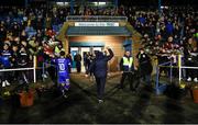 31 March 2023; Waterford head coach Keith Long salutes the supporters after his side's victory in the SSE Airtricity Men's First Division match between Waterford and Finn Harps at RSC in Waterford. Photo by Michael P Ryan/Sportsfile