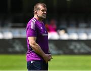 1 April 2023; Munster head coach Graham Rowntree before the Heineken Champions Cup Round of 16 match between Cell C Sharks and Munster at Hollywoodbets Kings Park Stadium in Durban, South Africa. Photo by Darren Stewart/Sportsfile