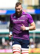 1 April 2023; RG Snyman of Munster before the Heineken Champions Cup Round of 16 match between Cell C Sharks and Munster at Hollywoodbets Kings Park Stadium in Durban, South Africa. Photo by Darren Stewart/Sportsfile