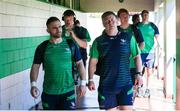 1 April 2023; Connacht players arrive at Stadio di Monigo before the Challenge Cup Round of 16 match between Benetton and Connacht at Stadio Monigo in Treviso, Italy. Photo by Roberto Bregani/Sportsfile