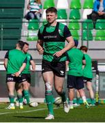 1 April 2023; Cathal Forde of Connacht during the warm up before the Challenge Cup Round of 16 match between Benetton and Connacht at Stadio Monigo in Treviso, Italy. Photo by Roberto Bregani/Sportsfile