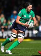1 April 2023; Nichola Fryday of Ireland during the TikTok Women's Six Nations Rugby Championship match between Ireland and France at Musgrave Park in Cork. Photo by Brendan Moran/Sportsfile