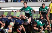 1 April 2023; Kieran Marmion of Connacht during the Challenge Cup Round of 16 match between Benetton and Connacht at Stadio Monigo in Treviso, Italy. Photo by Roberto Bregani/Sportsfile