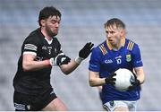 1 April 2023; Andy Maher of Wicklow in action against Luke Towey of Sligo during the Allianz Football League Division 4 Final match between Sligo and Wicklow at Croke Park in Dublin. Photo by Piaras Ó Mídheach/Sportsfile
