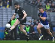 1 April 2023; Nathan Mullen of Sligo in action against Darragh Fitzgerald of Wicklow during the Allianz Football League Division 4 Final match between Sligo and Wicklow at Croke Park in Dublin. Photo by Tyler Miller/Sportsfile