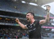 1 April 2023; Mikey Gordon of Sligo celebrates after his side's victory in the Allianz Football League Division 4 Final match between Sligo and Wicklow at Croke Park in Dublin. Photo by Tyler Miller/Sportsfile