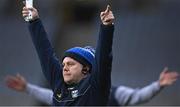 1 April 2023; Cavan manager Mickey Graham during the Allianz Football League Division 3 Final match between Cavan and Fermanagh at Croke Park in Dublin. Photo by Piaras Ó Mídheach/Sportsfile