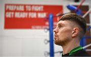 1 April 2023; Jason Quigley before his super middleweight bout at the National Stadium in Dublin. Photo by David Fitzgerald/Sportsfile