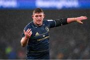 1 April 2023; Tadhg Furlong of Leinster during the Heineken Champions Cup Round of 16 match between Leinster and Ulster at Aviva Stadium in Dublin. Photo by Harry Murphy/Sportsfile