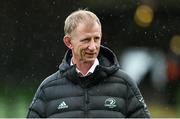 1 April 2023; Leinster head coach Leo Cullen before the Heineken Champions Cup Round of 16 match between Leinster and Ulster at Aviva Stadium in Dublin. Photo by Ramsey Cardy/Sportsfile