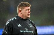 1 April 2023; Tadhg Furlong of Leinster before the Heineken Champions Cup Round of 16 match between Leinster and Ulster at Aviva Stadium in Dublin. Photo by Ramsey Cardy/Sportsfile