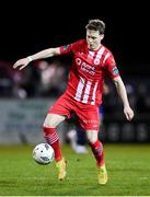 1 April 2023; Will Fitzgerald of Sligo Rovers during the SSE Airtricity Men's Premier Division match between Sligo Rovers and Bohemians at The Showgrounds in Sligo. Photo by Seb Daly/Sportsfile