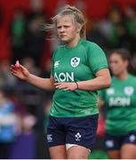 1 April 2023; Dannah O'Brien of Ireland during the TikTok Women's Six Nations Rugby Championship match between Ireland and France at Musgrave Park in Cork. Photo by Brendan Moran/Sportsfile