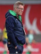 1 April 2023; Ireland senior coach John McKee before the TikTok Women's Six Nations Rugby Championship match between Ireland and France at Musgrave Park in Cork. Photo by Brendan Moran/Sportsfile