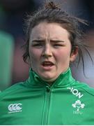 1 April 2023; Deirbhile Nic a Bhaird of Ireland before the TikTok Women's Six Nations Rugby Championship match between Ireland and France at Musgrave Park in Cork. Photo by Brendan Moran/Sportsfile