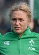 1 April 2023; Neve Jones of Ireland before the TikTok Women's Six Nations Rugby Championship match between Ireland and France at Musgrave Park in Cork. Photo by Brendan Moran/Sportsfile