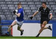 1 April 2023; Kevin Quinn of Wicklow in action against Eddie McGuinness during the Allianz Football League Division 4 Final match between Sligo and Wicklow at Croke Park in Dublin. Photo by Tyler Miller/Sportsfile