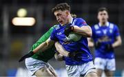 1 April 2023; Ciarán Brady of Cavan in action against Cian McManus of Fermanagh during the Allianz Football League Division 3 Final match between Cavan and Fermanagh at Croke Park in Dublin. Photo by Tyler Miller/Sportsfile