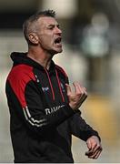 2 April 2023; Derry manager Rory Gallagher during the Allianz Football League Division 2 Final match between Dublin and Derry at Croke Park in Dublin. Photo by Sam Barnes/Sportsfile