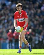 2 April 2023; Paul Cassidy of Derry during the Allianz Football League Division 2 Final match between Dublin and Derry at Croke Park in Dublin. Photo by Ramsey Cardy/Sportsfile