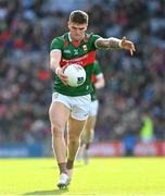 2 April 2023; Jordan Flynn of Mayo during the Allianz Football League Division 1 Final match between Galway and Mayo at Croke Park in Dublin. Photo by Ramsey Cardy/Sportsfile