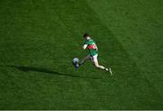 2 April 2023; Jack Coyne of Mayo during the Allianz Football League Division 1 Final match between Galway and Mayo at Croke Park in Dublin. Photo by Tyler Miller/Sportsfile