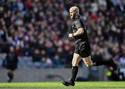 2 April 2023; Referee Brendan Cawley during the Allianz Football League Division 1 Final match between Galway and Mayo at Croke Park in Dublin. Photo by Sam Barnes/Sportsfile