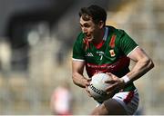 2 April 2023; Paddy Durcan of Mayo during the Allianz Football League Division 1 Final match between Galway and Mayo at Croke Park in Dublin. Photo by Sam Barnes/Sportsfile