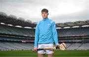 4 March 2023; Kilkenny hurler Darragh Corcoran at the 2023 Electric Ireland Celtic Challenge launch at Croke Park in Dublin. Photo by David Fitzgerald/Sportsfile