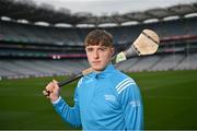 4 March 2023; Kilkenny hurler Darragh Corcoran at the 2023 Electric Ireland Celtic Challenge launch at Croke Park in Dublin. Photo by David Fitzgerald/Sportsfile