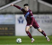 16 March 2023; Evan Weir of Drogheda United during the SSE Airtricity Men's Premier Division match between Drogheda United and Dundalk at Weavers Park in Drogheda, Louth. Photo by Stephen McCarthy/Sportsfile