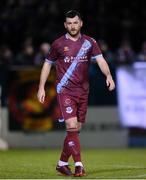 16 March 2023; Ryan Brennan of Drogheda United during the SSE Airtricity Men's Premier Division match between Drogheda United and Dundalk at Weavers Park in Drogheda, Louth. Photo by Stephen McCarthy/Sportsfile