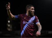 16 March 2023; Gary Deegan of Drogheda United during the SSE Airtricity Men's Premier Division match between Drogheda United and Dundalk at Weavers Park in Drogheda, Louth. Photo by Stephen McCarthy/Sportsfile
