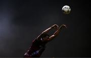 16 March 2023; Elicha Ahui of Drogheda United during the SSE Airtricity Men's Premier Division match between Drogheda United and Dundalk at Weavers Park in Drogheda, Louth. Photo by Stephen McCarthy/Sportsfile