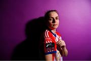 4 April 2023; Emma Deegan poses for a portrait during a Treaty United squad portrait session at University Limerick in Limerick. Photo by Eóin Noonan/Sportsfile