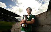 5 April 2023; Cian Sheehan of Limerick poses for a portrait at the launch of the Munster GAA Championship at Pairc Ui Chaoimh in Cork. Photo by Eóin Noonan/Sportsfile