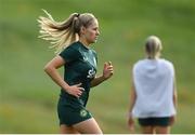5 April 2023; Tara O'Hanlon during a Republic of Ireland women training session at Lewis-Chen Family Field in Austin, Texas, USA. Photo by Stephen McCarthy/Sportsfile