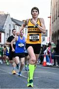 6 April 2023; Lizzie Lee of Leevale AC, Cork, competes in the Peugeot Race Series - Streets of Kilkenny 2023 in Kilkenny. Photo by Sam Barnes/Sportsfile