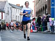 6 April 2023; Louise Mahony of Ballyroan Abbeyleix and District AC, Laois, competes in the Peugeot Race Series - Streets of Kilkenny 2023 in Kilkenny. Photo by Sam Barnes/Sportsfile