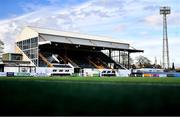 7 April 2023; A general view of Oriel Park before the SSE Airtricity Men's Premier Division match between Dundalk and Sligo Rovers at Oriel Park in Dundalk, Louth. Photo by Ben McShane/Sportsfile