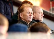 7 April 2023; Former St Patrick's Athletic manager Liam Buckley looks on during the SSE Airtricity Men's Premier Division match between St Patrick's Athletic and Cork City at Richmond Park in Dublin. Photo by Michael P Ryan/Sportsfile