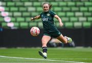 7 April 2023; Katie McCabe during a Republic of Ireland women training session at Q2 Stadium in Austin, Texas, USA. Photo by Stephen McCarthy/Sportsfile